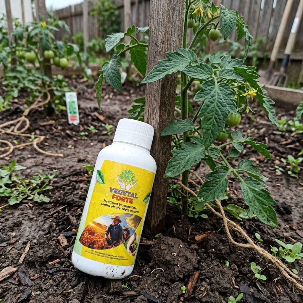 Fertilizant biostimulator pentru plante, 100% natural - VegetalForte 250ml