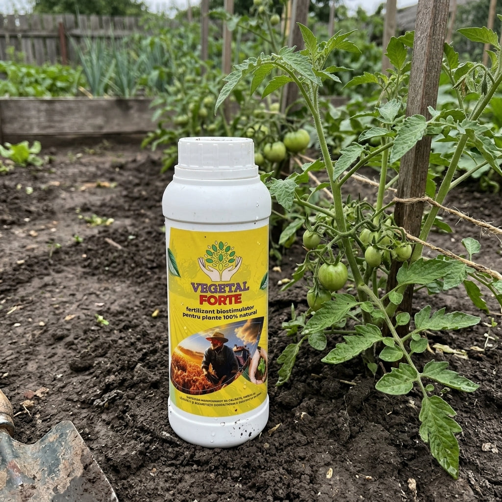 Fertilizant biostimulator pentru plante, 100% natural - VegetalForte 500ml