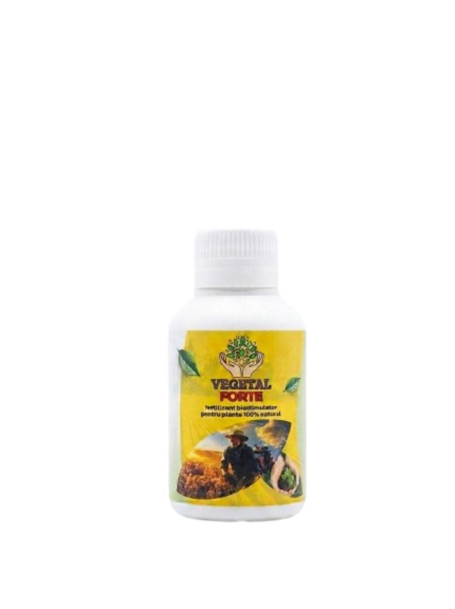 Fertilizant biostimulator pentru plante, 100% natural - VegetalForte 100ml